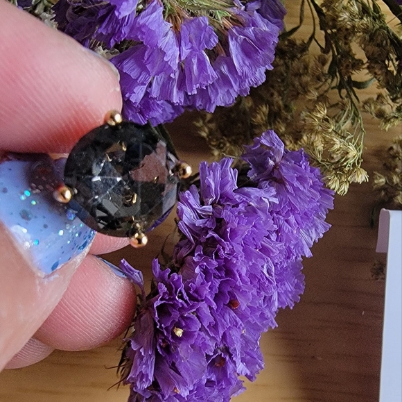 KATE SPADE Black Diamond Stud Earrings. NWT* - Picture 4 of 4